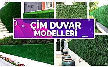 Yapay Çim Çit Duvar